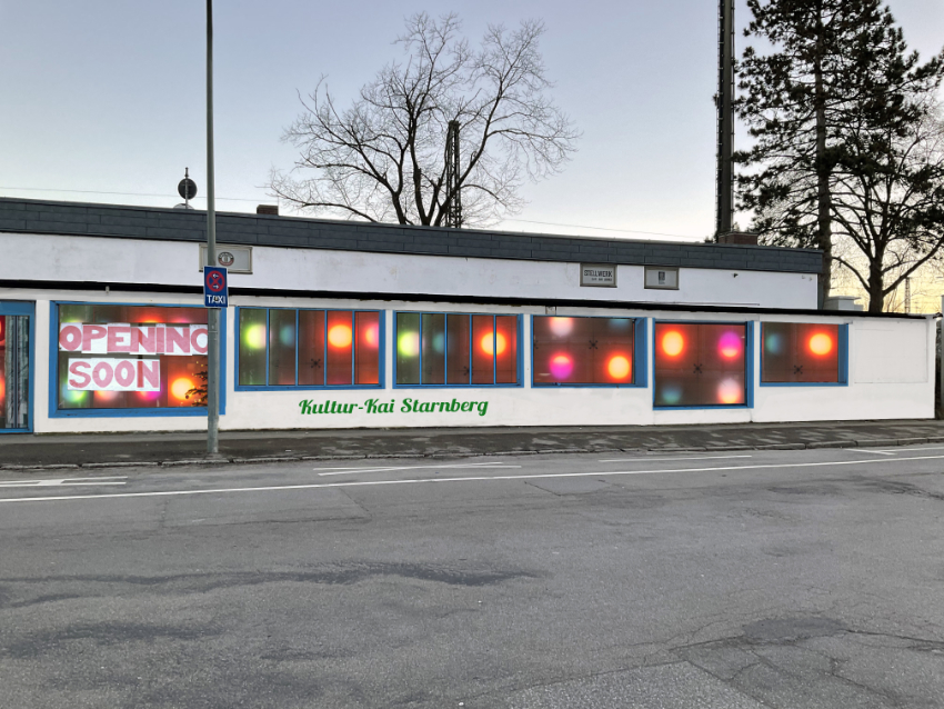 Fotomontage der Kunstpromenade in Starnberg
